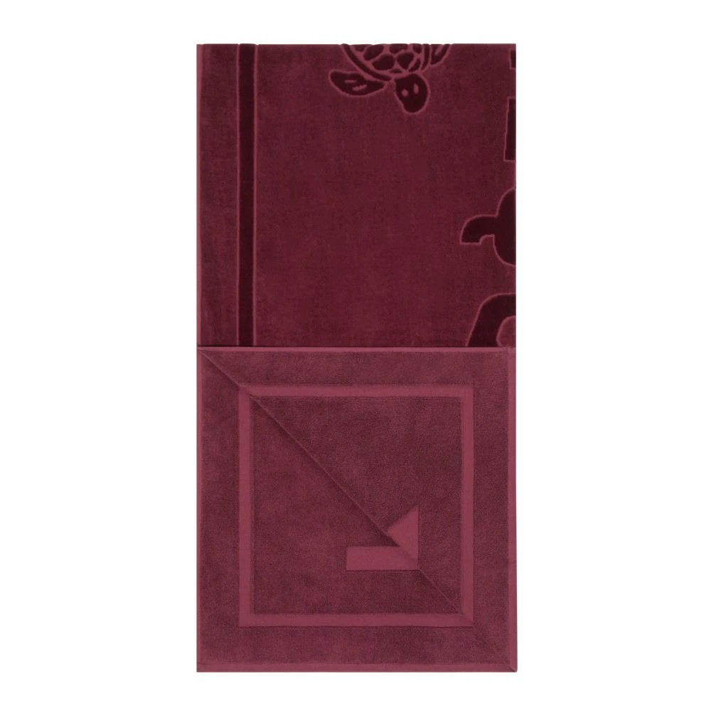 Vilebrequin - Solid Organic Cotton Beach Towel - Towel - Sand - Red - Size OSFA - image 2