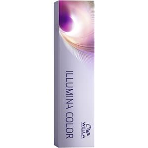 Wella Professionals Illumina Colour tube in a sleek purple and white design, labeled "No. 7/3 Medium Blonde Gold," 60 ml size, featuring a glossy finish and modern graphics.