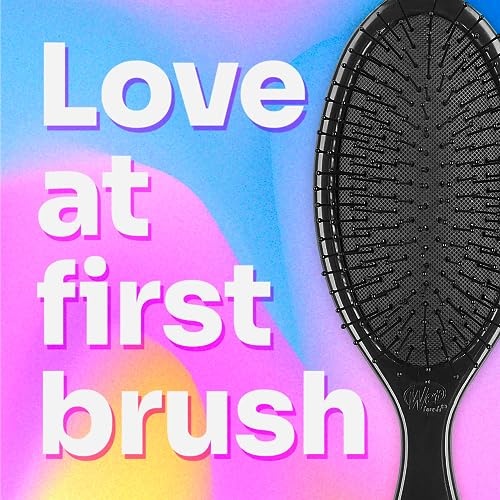 Wet Brush Original Detangler Groovy Disco Silver Hair Brush 1pc - image 4
