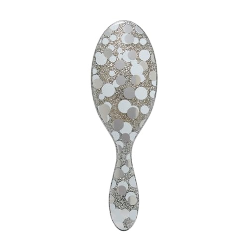 Wet Brush Wet BrushOriginal Detangler Groovy Disco Silver Hair Brush 1pc