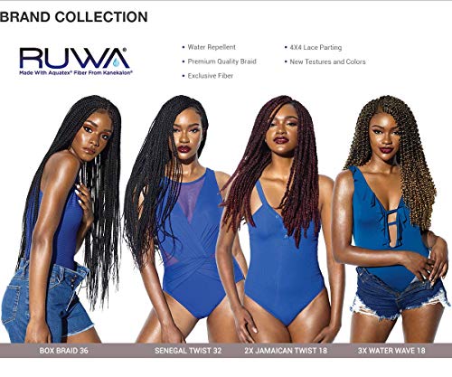 X Pression Synthetic 3x Pre Stretched Ruwa Water Wave Braid 18 / 2 - image 4