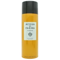 Acqua Di Parma Barbiere Shaving Gel 145g in a yellow cylindrical bottle with a black cap and white label.