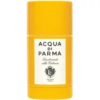 Yellow Acqua Di Parma Colonia deodorant stick with white label and black text, 75ml size.