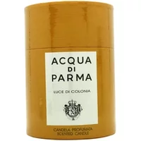 Acqua Di Parma Luce Di Colonia Candle, 200g, in a glossy amber cylindrical jar with white label and black text.