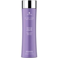 Purple Alterna Multiplying Volume Conditioner bottle with silver cap, 250 ml, labeled for all hair types.