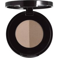 Anastasia Beverly Hills Brow Powder Duo-Taupe in black compact with two taupe shades, one light and one dark.