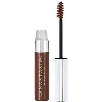Brown Anastasia Beverly Hills Tinted Brow Gel in Espresso with silver cap and spoolie applicator.