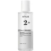 Clear bottle of Anua BHA 2% Gentle Exfoliating Toner, 150 ml, with white cap and minimalist black text.