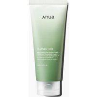 Green Anua Heartleaf Quercetinol Cleansing Foam tube, 150ml, with white cap and black text.