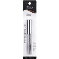 Clear Ardell Eyebrow Volumising Gel in 7.3ml tube with silver cap, packaged in black and white blister pack.