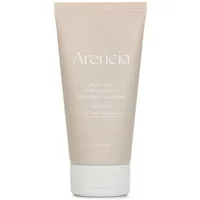 Beige Arencia Rice + LHA Pore Control Rice Cake Cleanser tube, 150g, with white cap and minimalist branding.