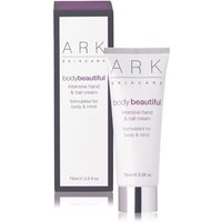 Ark Skincare Intensive Hand & Nail Cream 75ml in white tube with black cap, next to matching black and white box.