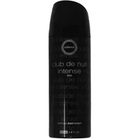 Black Armaf Club De Nuit Intense Man body spray, 200ml, with sleek cylindrical design and subtle logo on the cap.