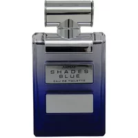 Blue gradient Armaf Shades Blue Eau De Toilette 100ml bottle with silver cap and label.