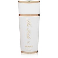 White cylindrical Armaf perfume bottle with gold accents and script, labeled "The Pride Of Armaf Rouge" 100ml.