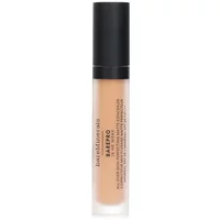 bareMinerals Barepro concealer in a clear tube with black cap, beige shade, labeled "300 Medium Warm," SPF 20.