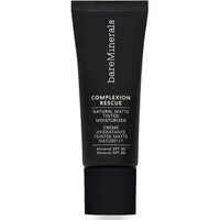 Black tube of bareMinerals Complexion Rescue Matte Tinted Moisturiser SPF 30, labeled "08 Spice."