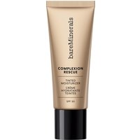 bareMinerals Complexion Rescue Tinted Moisturizer SPF 30 in Vanilla 02, beige tube with black cap and bold text.