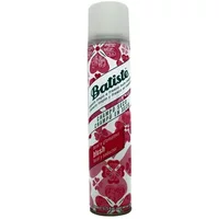 Batiste Blush Dry Shampoo 200ml, white can with pink floral design and green logo.