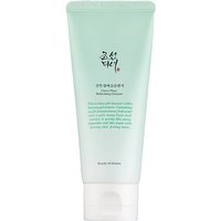 Green tube of Beauty of Joseon Green Plum Refreshing Cleanser, 100 ml, with Korean text and white cap.