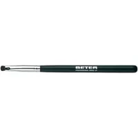 Beter Thin Eyeshadow Brush with black handle, silver ferrule, and pony hair bristles.