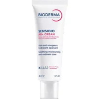 Bioderma Sensibio AR+ CC Cream 40ml in white tube with red and blue text, anti-redness care.