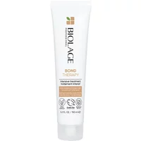 Biolage Bond Therapy Pre-Shampoo Treatment, 150ml white tube with green leaf logo and gold text.
