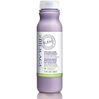 Purple Biolage R.A.W Color Care Conditioner bottle, 325ml, with white label and green logo.