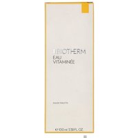 Biotherm Eau Vitaminee Eau de Toilette Spray 100 ml in a sleek white box with gold accents and minimalist design.