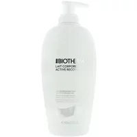 White Biotherm Intense Repair Body Milk bottle with pump dispenser and black text, 400ml size.