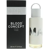 Blood Concept +MA Eau De Parfum 60ml, white bottle with silver cap, black box with white branding.