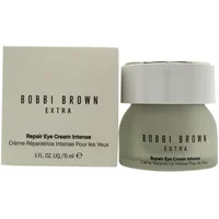 Bobbi Brown Extra Repair Intense Eye Cream 15ml in a round white jar with a matching box displaying product details.