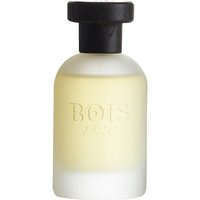 Frosted glass bottle of Bois 1920 Classic Paradise Eau de Parfum with black cap, embossed logo, and citrus fragrance.