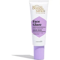 Bondi Sands Face Glaze cream mask in white tube with purple cap and label, 75ml.