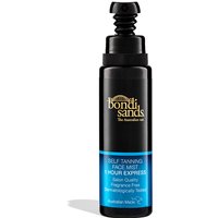 Black Bondi Sands Face Mist One Hour 70ml bottle with gold logo and blue label detailing.