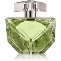 Britney Spears Believe Eau De Parfum 100ml in a green, diamond-shaped bottle with a silver cap.