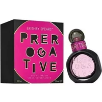 Britney Spears Prerogative Eau De Parfum 30ml, pink and black bottle with matching box, bold lettering.