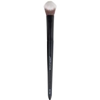 Black brushworks No. 25 Brightening Concealer Brush with soft, rounded bristles and sleek handle.