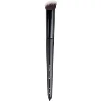 Black Brushworks No. 8 angled concealer buffing brush with soft bristles and sleek handle.