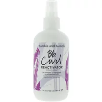 Bumble and bumble Curl Reactivator Hair Mist 250ml in white spray bottle with purple and black text.