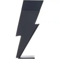 Black lightning bolt-shaped bottle of Carolina Herrera Bad Boy Le Parfum Eau De Parfum, 100ml.