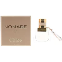 Chloé Nomade Eau De Toilette 30ml, clear curved bottle with gold cap, beige box with gold lettering.