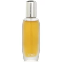 Clinique Aromatics Elixir Eau De Parfum 45ml, clear bottle with silver cap, amber liquid inside.