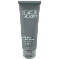 Clinique for Men Anti-Age Moisturiser in a sleek grey 100ml tube with white text and flip-top cap.