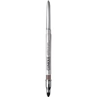 Clinique Quickliner for Eyes in Smoky Brown, silver retractable pencil with smudger tip, 0.3g.