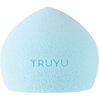 Light blue TRUYU Cloud Sponge with a dome shape and soft, textured surface.