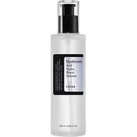 CosRx Hyaluronic Acid Hydra Power Essence in a clear bottle with black pump and white label.