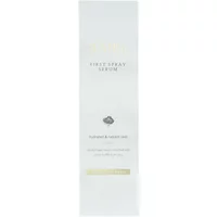 d'Alba White Truffle First Spray Serum 50ml in a sleek white bottle with gold accents and minimalist design.