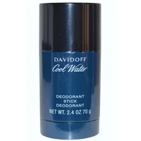 Davidoff Cool Water deodorant stick, 70g, dark blue cylindrical container with white text and black cap.