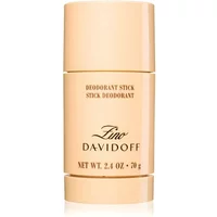 Beige Davidoff Zino deodorant stick, 70g, with black logo and text on a cylindrical container.